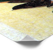 花 鳥, 広 Bird and Flower, Hiroshige, Ukiyo-e Poster (Hoek)