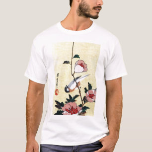 花 鳥, 広 Bird and Flower, Hiroshige, Ukiyo-e T-shirt
