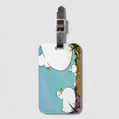 荒野のアヒル BAGAGELABEL (Voorkant (verticaal))