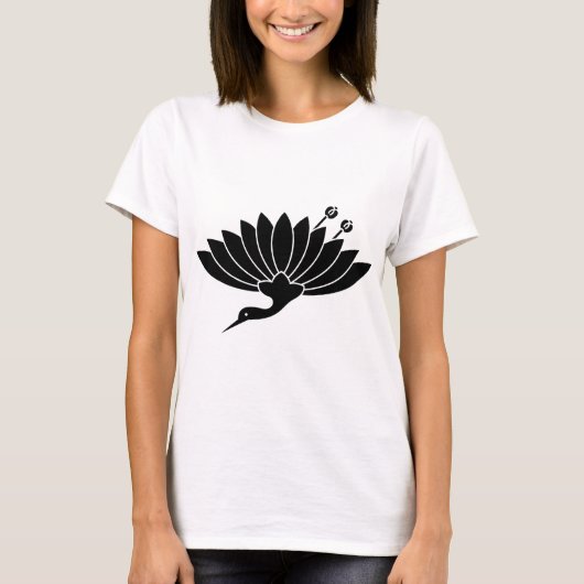 菊鶴 T-SHIRT (Voorkant)