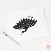 菊 鶴 OVALE STICKER (Envelop)