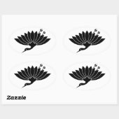 菊 鶴 OVALE STICKER (Vel)