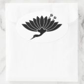 菊 鶴 OVALE STICKER (Tas)