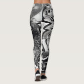 落 き り GRAFITTI (Rakugaki) Leggings (Achterkant)