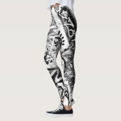 落 き り GRAFITTI (Rakugaki) Leggings (Links)