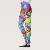 落 き り GRAFITTI (Rakugaki) Leggings (Links)