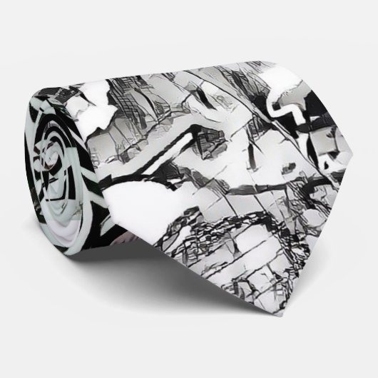 落 き RAGAGAKU GRAFFITI STROPDAS (Opgerold)