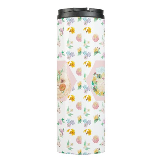 葩猫(flower cat/gato de flor) thermosbeker (Achterkant)