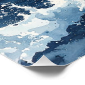 蒼の波 – The Indigo Wave Perfect Poster (Hoek)