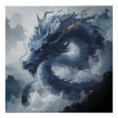 蒼天の龍 – The Azure Dragon of the Sky Perfect Poster (Voorkant)
