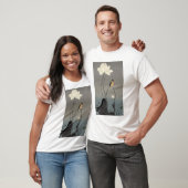 蓮 に セ ミ, 古 Kingfisher op Lotus, Koson, Ukiyo-e T-shirt (Unisex)