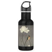 蓮 に セ ミ, 古 Kingfisher op Lotus, Koson, Ukiyo-e Waterfles (Voorkant)