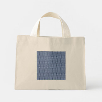 藍色の波小紋 MINI TOTE BAG