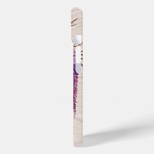 藤の花和紙の調べ ― 和モダン花柄 Case-Mate iPhone CASE (Achterkant / Links)