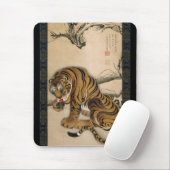 虎 図, 若 Tiger, Jakuchu Muismat (Met muis)