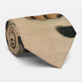 虎 図, 若 Tiger, Jakuchu Stropdas (Opgerold)