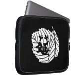 虫 く op ラ, 折れい柏 laptop sleeve (Voorkant Rechts)
