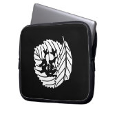 虫 く op ラ, 折れい柏 laptop sleeve (Voorkant Links)