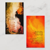 蝶々の妖精 VISITEKAARTJE (Voorkant / Achterkant)