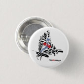 蝶ボタン RONDE BUTTON 3,2 CM (Voorkant /achterkant)