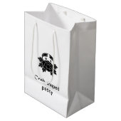 蟹 牡 丹 MEDIUM CADEAUZAKJE (Voorkant Gekanteld)