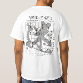 詰 shi "shinkyoku"- 将 問 rest の棋""","shogi"shinkyoku t-shirt (Achterkant)