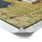 象, Elephant, Hiroshi Yoshida, Woodcut Poster (Hoek)