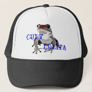 赤カエル CAP TRUCKER PET