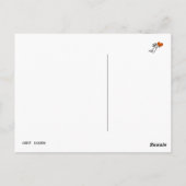 赤 カ ル ポ ス  ) BRIEFKAART (Achterkant)