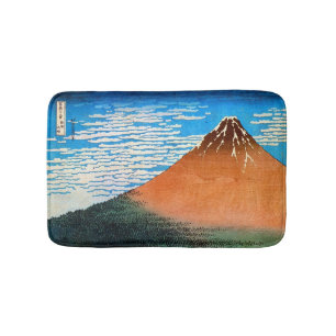 赤 士, 北 Red Mount Fuji, Hokusai, Ukiyo-e Badmat