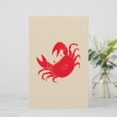 踊り蟹 BRIEFPAPIER (Staand voorkant)