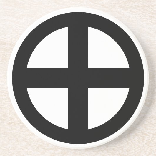 轡 ZANDSTEEN ONDERZETTER (Voorkant)