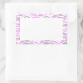 迷彩(ピンク) RECHTHOEKIGE STICKER (Tas)