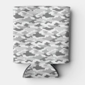 迷彩（ホワイト） 缶クーラー BLIKJESKOELER (Voorkant)