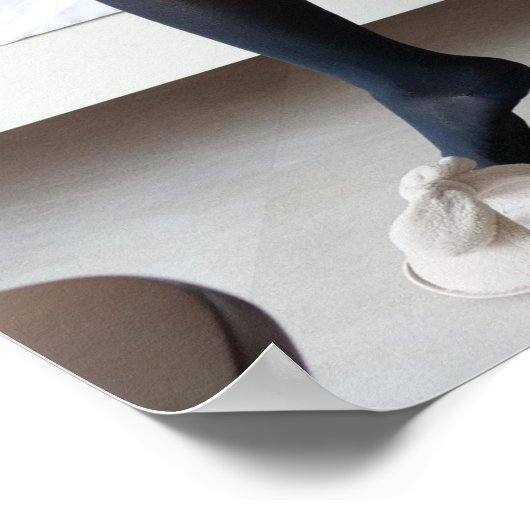 遅刻しそうで急いで着替える日本の女子高生 POSTER (Hoek)