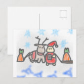 配 達 中 BRIEFKAART (Voorkant / Achterkant)