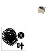 野球スタンプ RUBBERSTEMPEL (Gestempeld)