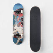 金 太 動 物, 国 Kintaro & Animals, Kuniyoshi, Ukiyo-e Skateboard (Voorkant)