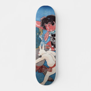 金 太 動 物, 国 Kintaro & Animals, Kuniyoshi, Ukiyo-e Skateboard