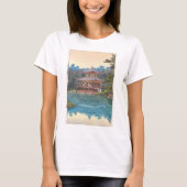 金 閣 寺, Kinkaku-ji, Hiroshi Yoshida, Woodcut T-shirt (Voorkant)