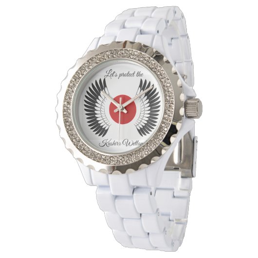 釧路湿原を守ろう! チャリティ・ウォッチ(Charity Watch) Horloge (Gekanteld)