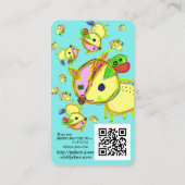 隊長名刺 VISITEKAARTJE (Achterkant)