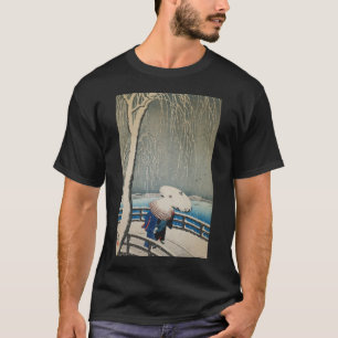 雪 に 傘, 古 Umbrellas in sneeuw, Koson, Ukiyo-e T-shirt