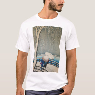 雪 に 傘, 古 Umbrellas in sneeuw, Koson, Ukiyo-e T-shirt