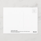 雪 に 鷹, 古 Hawk op de sneeuwstak, Ohara Koson Briefkaart (Achterkant)