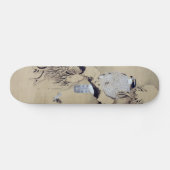 雪 図, 柴 田 Shibatk in de sneeuw Zeshin Skateboard (Horizontaal)