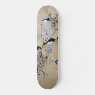 雪 図, 柴 田 Shibatk in de sneeuw Zeshin Skateboard