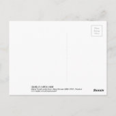 雪 増 寺 Zôjô-ji Temple in de sneeuw, Hasui Kawase Briefkaart (Achterkant)