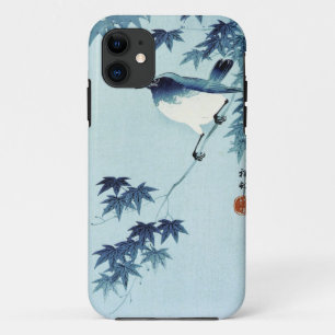 青 い 鳥, 古 Bird in Blue, Koson, Ukiyo-e Case-Mate iPhone Case