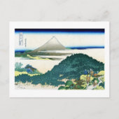 青 円 松, 北 Uitzicht Mt. Fuji uit Aoyama, Hokusai, Uk Briefkaart (Voorkant)